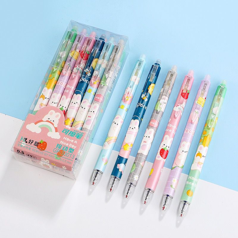 

Pulpen Mekanik Eraseable CETEK Motif Lucu Pulpen Press Eraseable Motif Lucu Pen yang bisa dihapus Pen Cetek Eraseable isi 12pcs