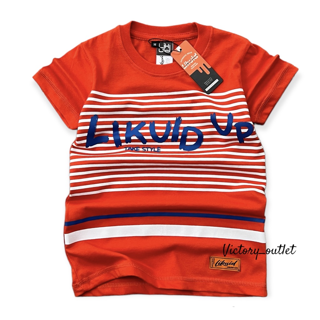 Baju distro anak laki laki dan usia 1-12th / Kaos anak oblong tangan pendek bahan cotton combed 30s