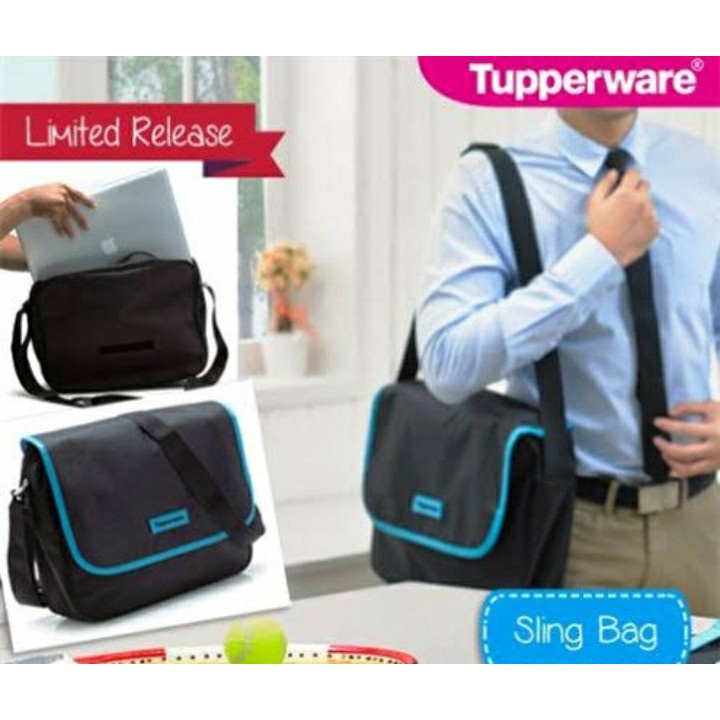 SLING BAG TUPPERWARE / TAS ORIGINAL TUPPERWARE / TAS SLEMPANG TUPPERWARE