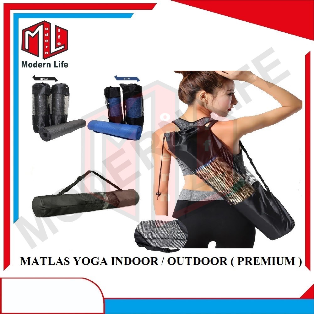 Matras Yoga Matras Olahraga Matlas Alas Senam Gym Tebal Anti Slip