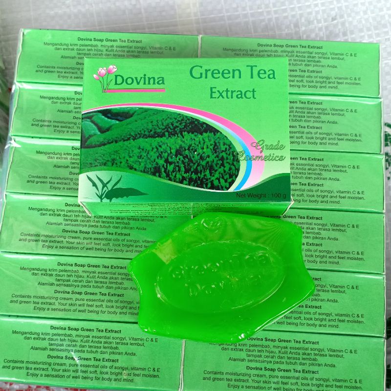 DOVINA Sabun Keset Sirih - Grentea Extract - LUSINAN