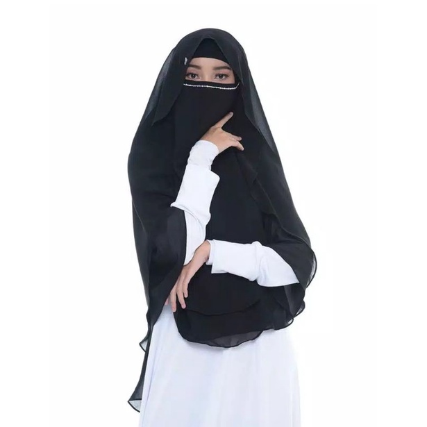 PART 6 ORI RABBANI KERUDUNG CADAR NIQOB ALVIA HJ HENNA HITAM