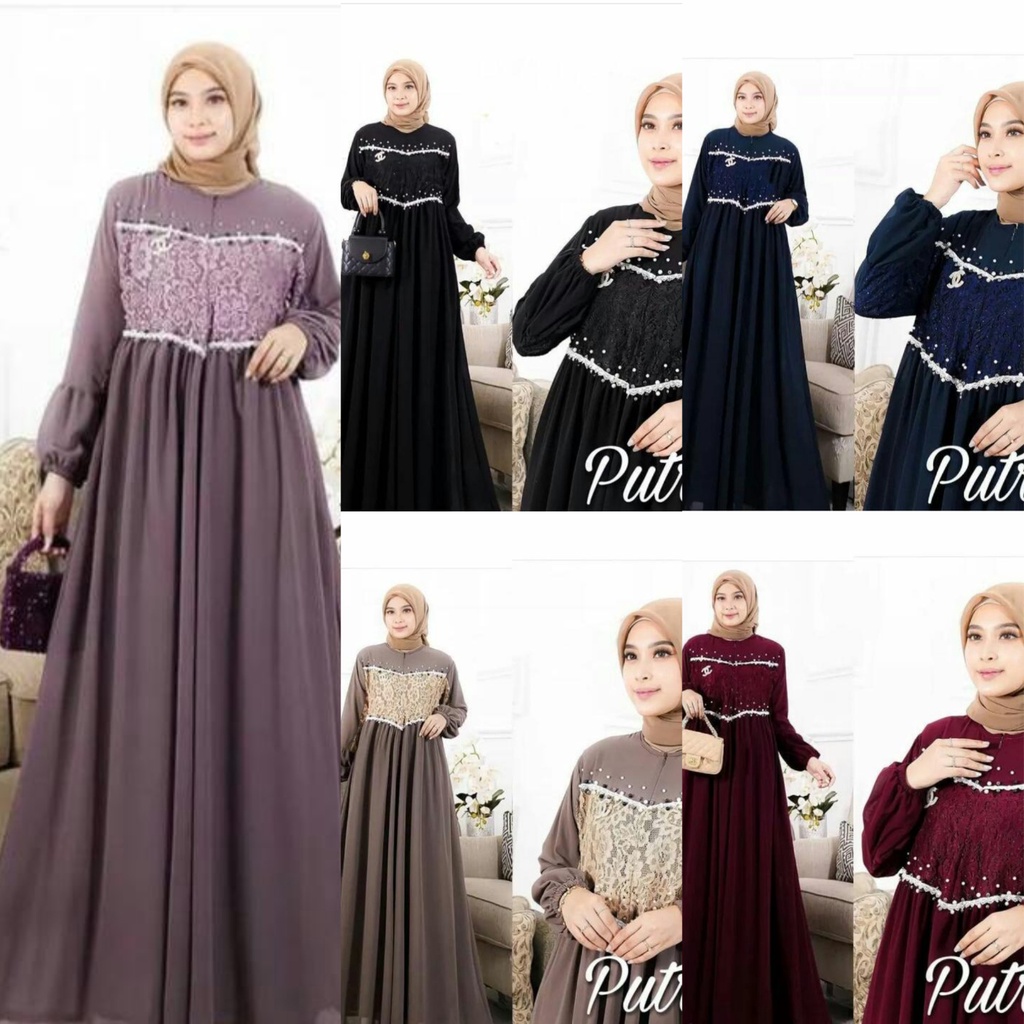 Putri Dress/Dress Ceruty / Dress Ceruty Babydoll / Dress Ceruty Premium / Dress Ceruty Furing / Dress Ceruty Jumbo / Dress Ceruty Babydoll Premium / Dress Wanita / Dress / Dress Wanita Kekinian / Dress Wanita Casual Dress / Dress Wanita Jumbo / Gamis