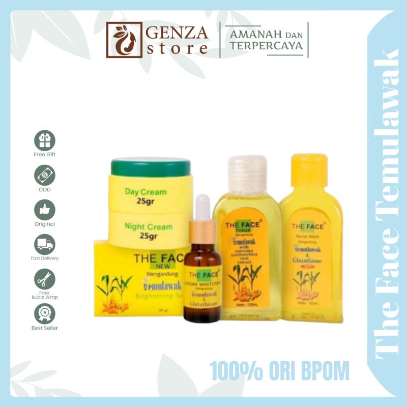 BPOM THE FACE TEMULAWAK/ CREAM TEMULAWAK BPOM ORI