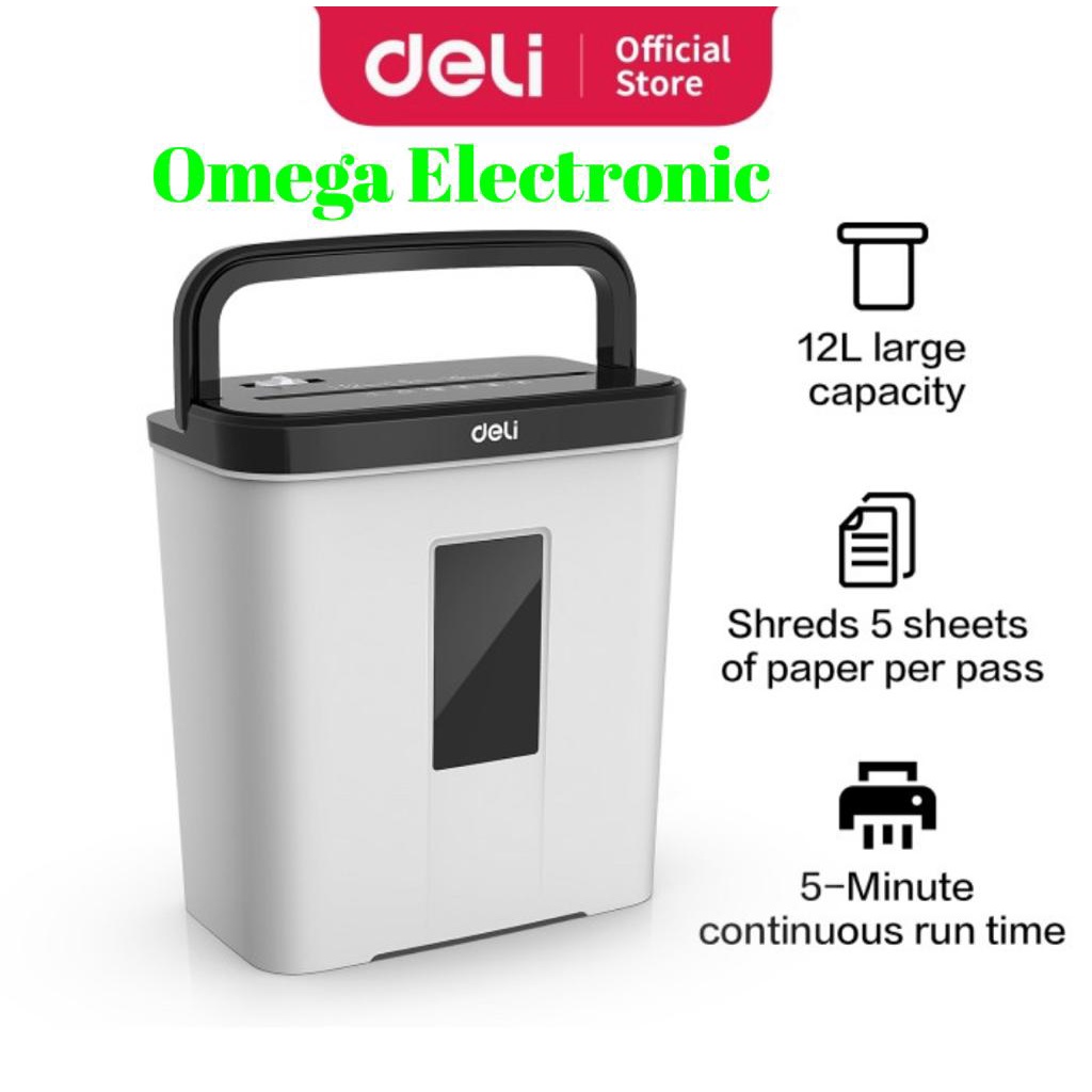 Deli E9939 Paper Shredder Mesin Penghancur Kertas Berkas E 9939