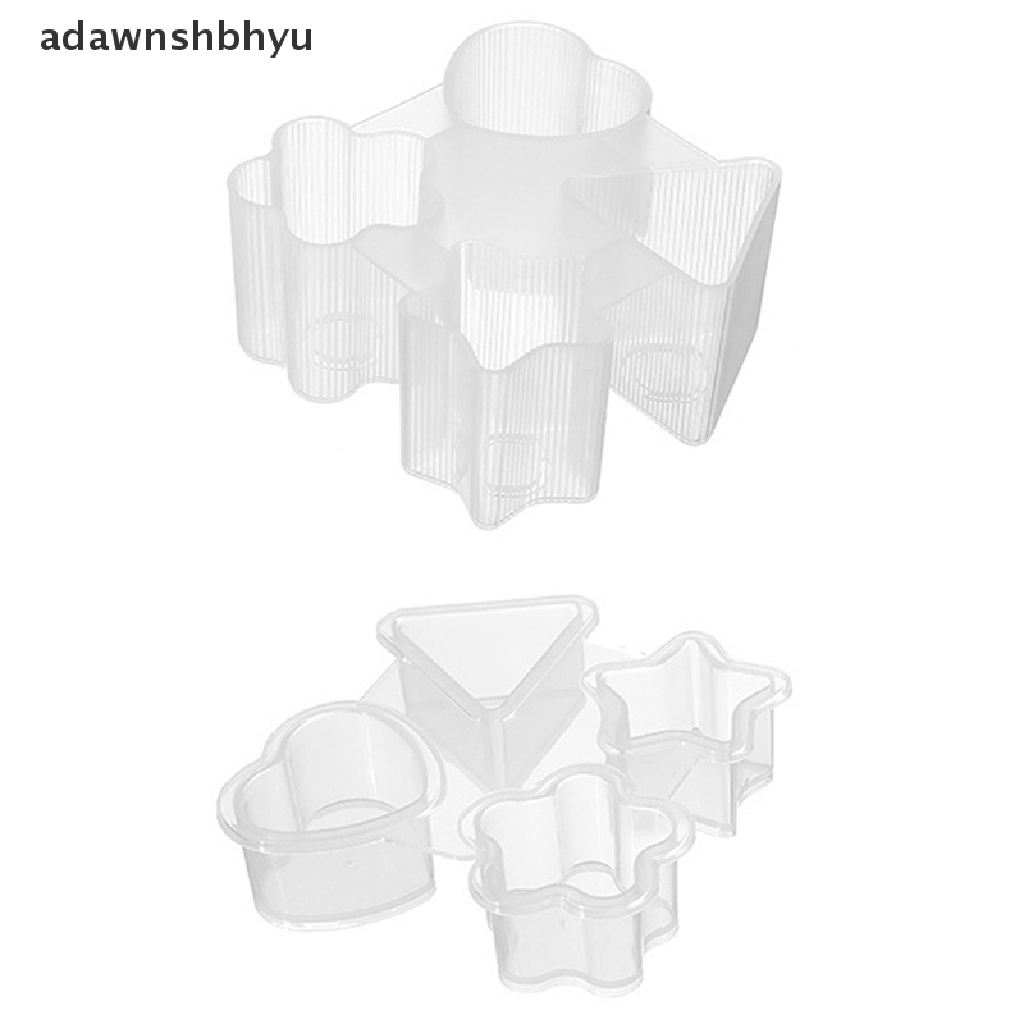 Adawnshbhyu 1PC DIY 4-in-1 Shape Sushi Maker Cetakan Non-Dapur Nasi Bola Bento Alat ID