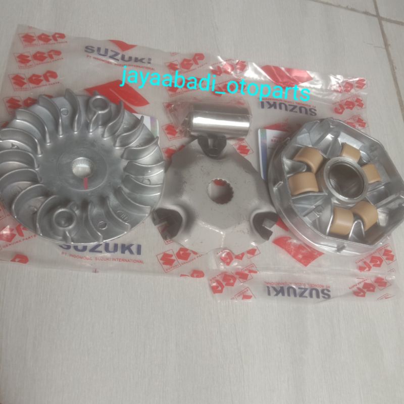 rumah roller assy spin + kipas roller spin