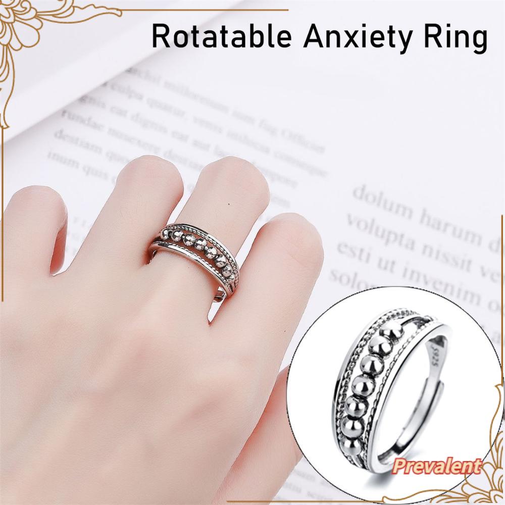 Preva Cincin Jempol Rotatable Anxiety Relief Adjustable Open Ring