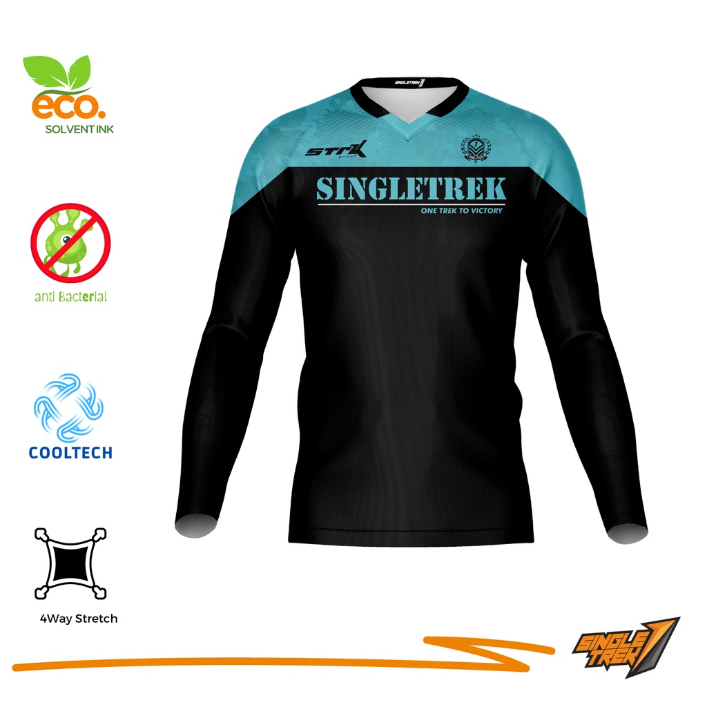 Jersey Sepeda Singletrek1 Cooltech ORI adem Premium Long JSP E1