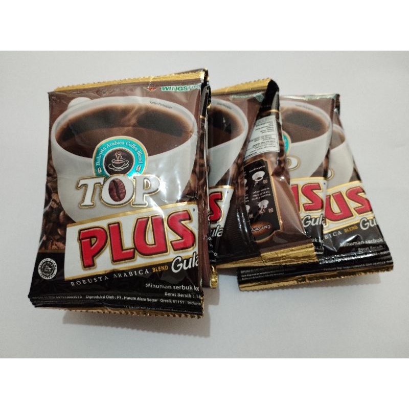 Jual Kopi Top Plus 10 pcs | Shopee Indonesia