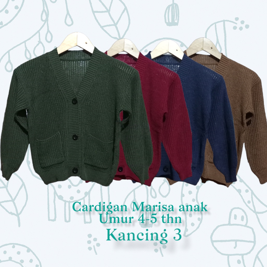 Cardigan rajut Marisa anak