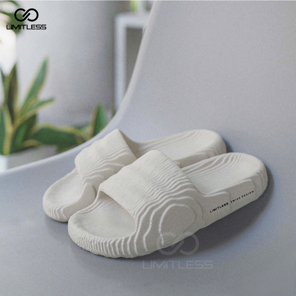 Sandal Wanita ADILETTE Slop Sandal Selop Wanita Empuk Tebal Sendal Cewek Slip On Rumah Eva Terbaru