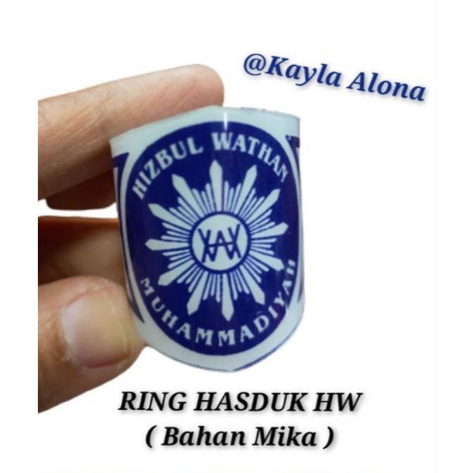 RING HASDUK HW ( Bahan Mika )