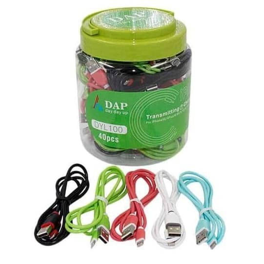 kabel data / kabel charger / usb DAP DYT100 / TYPE C , DYL100 / LIGHTNING , DYM100 / MICO USB fast charger 2,4A mantap