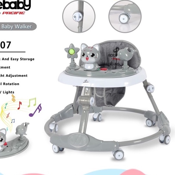 Baby Walker Spacebaby 505 506 507 509 510 511 513 516 Space Baby Alat Belajar Jalan Anak Bayi Balita SB505 SB506 SB507 SB509 SB511 SB513 SB516 Babywalker 139 302 306 309 315 316 510 512 611-3 612-3 613-3 615-3 618-3 705 707 709 801 8106 8109