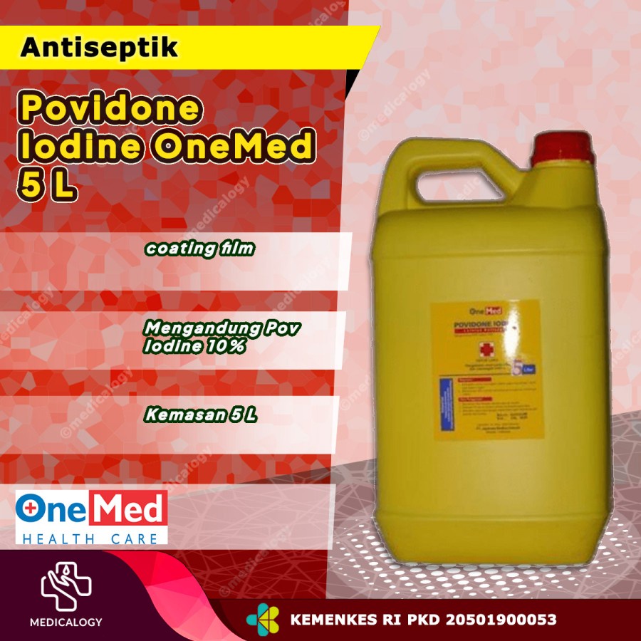 Onemed Povidone Iodine 5 Liter