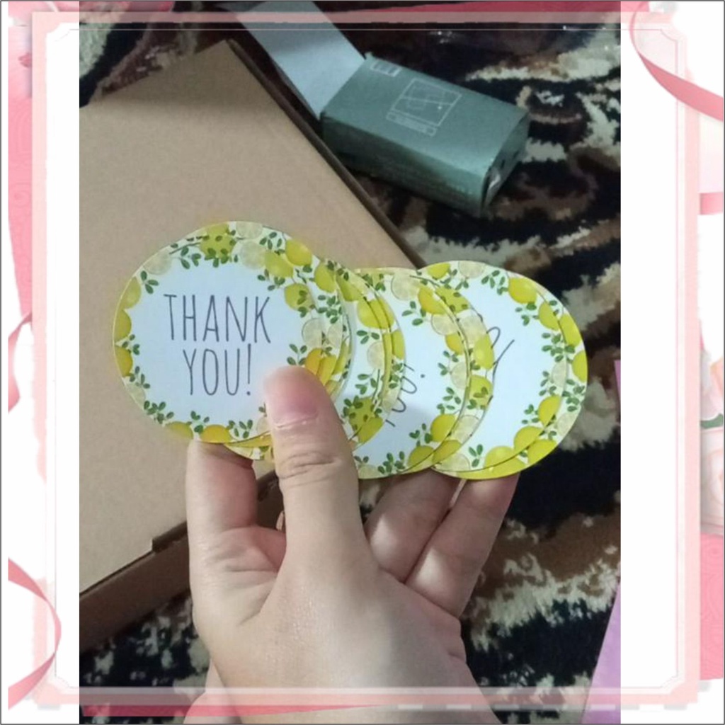 

THANK YOU CARD BULAT MURAH/HANG TAG BULAT HANGTAG MURAH ISKSTORE