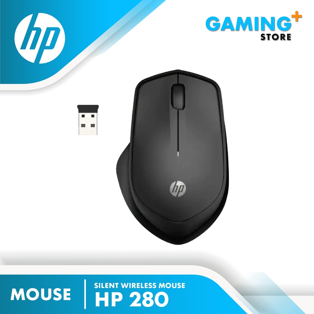 Mouse Wireless HP 280 Silent Mouse 2.4GHz