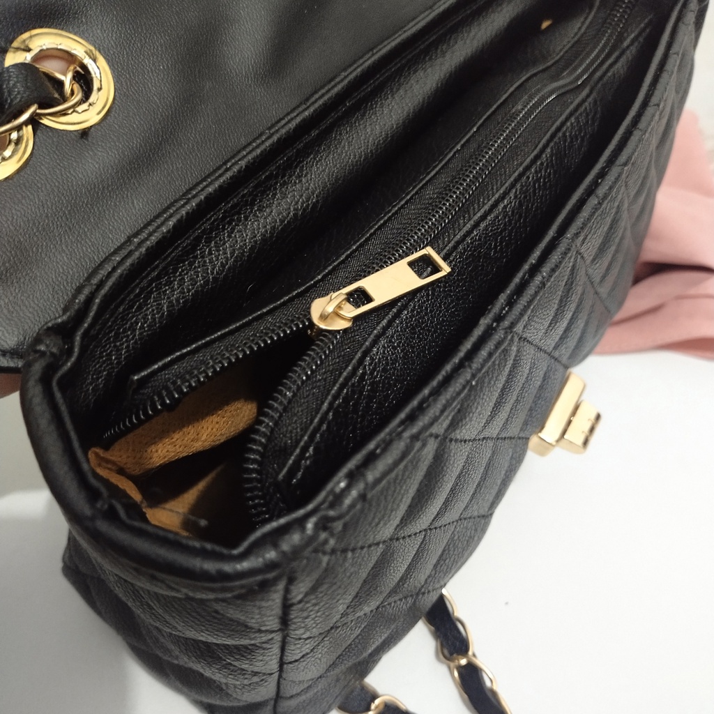 Tas Selempang wanita kulit sintetis tas pesta shoulder bag trendy remaja dewasa