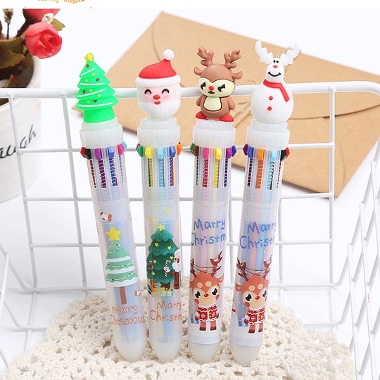 

PULPEN/BALLPOINT/BOLPEN NATAL GEL MEKANIK 0.5MM / BALLPOINT CHRISTMAS MEKANIK LUCU