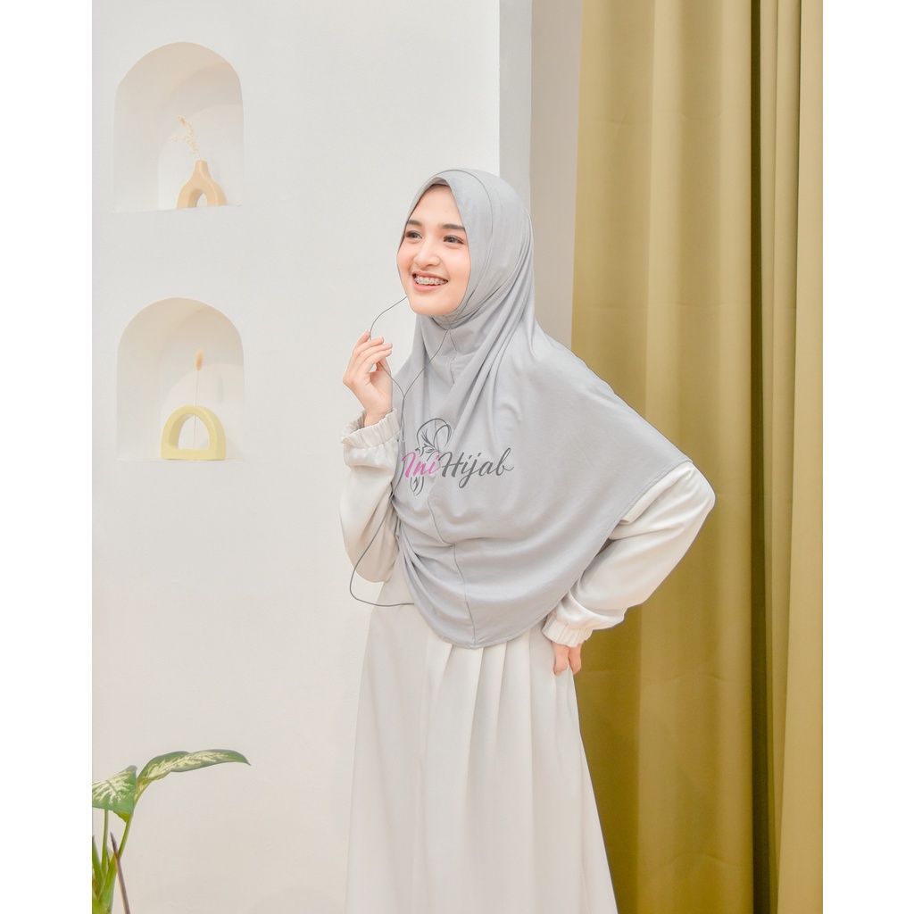 Ini Hijab - Jilbab Instant Medina / Medina Instant Slip in / Jilbab Instant Spandex Rayon