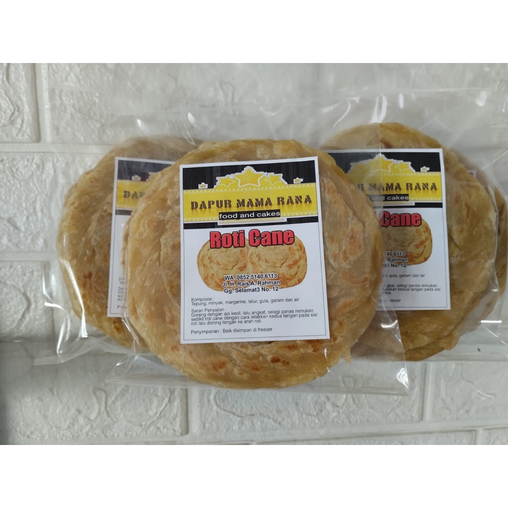 

dapur mama rana roti cane isi 5 pc berat 500gr