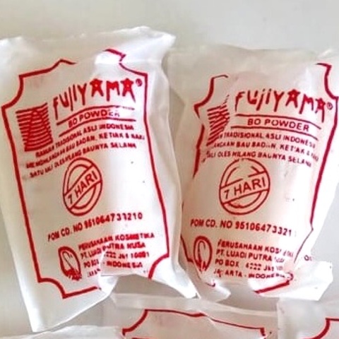 FUJIYAMA obat ketiak Tawas Penghilang bau badan - Penghilang bau kaki