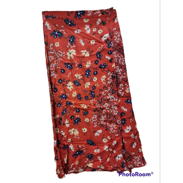 HnM slit Viscose summer skirt. dibeli di Osaka pas summer