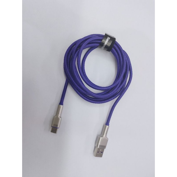 BASEUS Metal Data Cable Type C 40W 5A 2 Meter