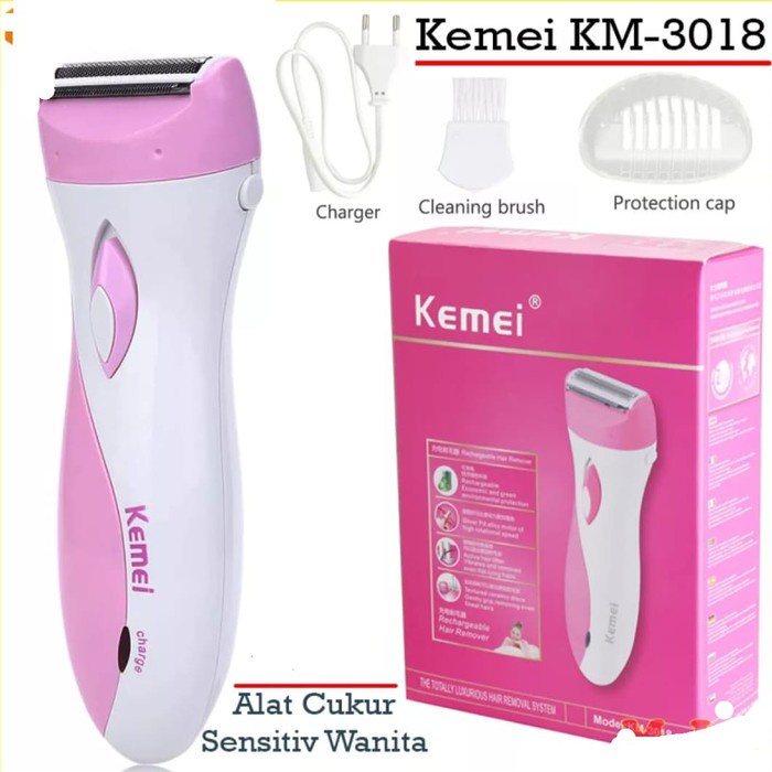 Alat Cukur Rambut Alat Cukur Rambut/Bulu Ketiak/Kaki/Kemaluan Wanita Shaver Rechargeable(K6M1) BISA 