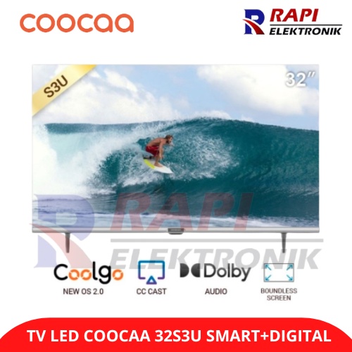 TV LED COOCAA 32S3U DIGITAL SMART TV 32" / Coocaa 32S3U