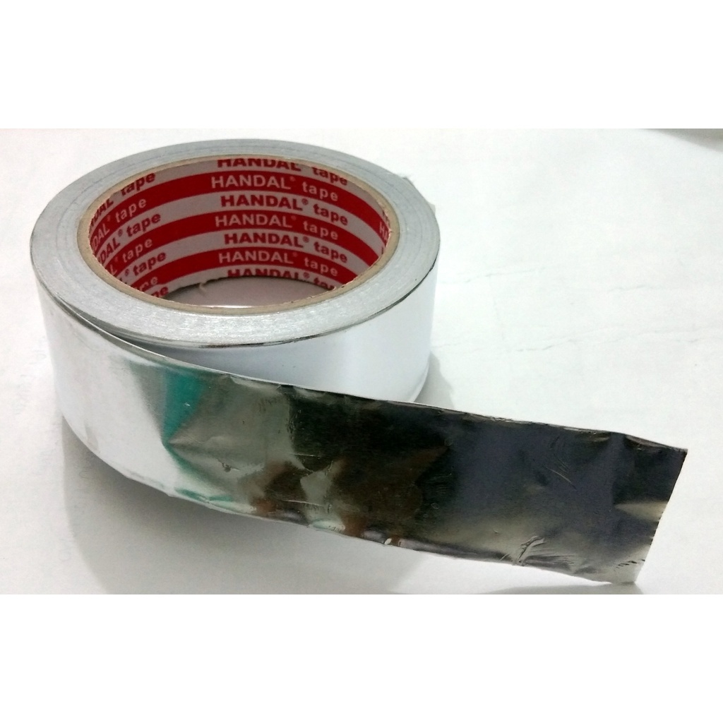 Lakban Alumunium Foil /Tape Isolasi Tambal Panci / Aluminium Foil