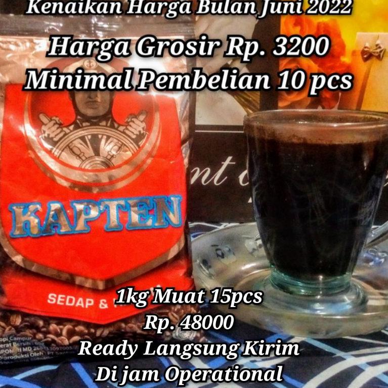 

N(34☛) ❤RAYA❤ (ecer & grosir) Kopi Hitam Murni Cap Kapten 60g amanah