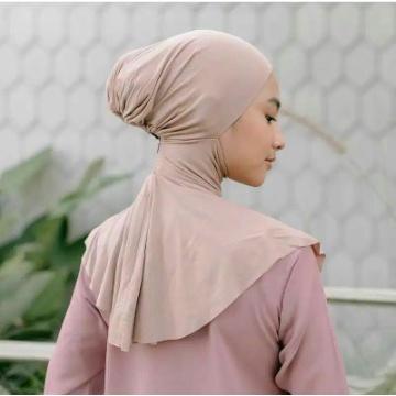 Ciput Ninja Premium Resleting Kaos Daleman Hijab Antem