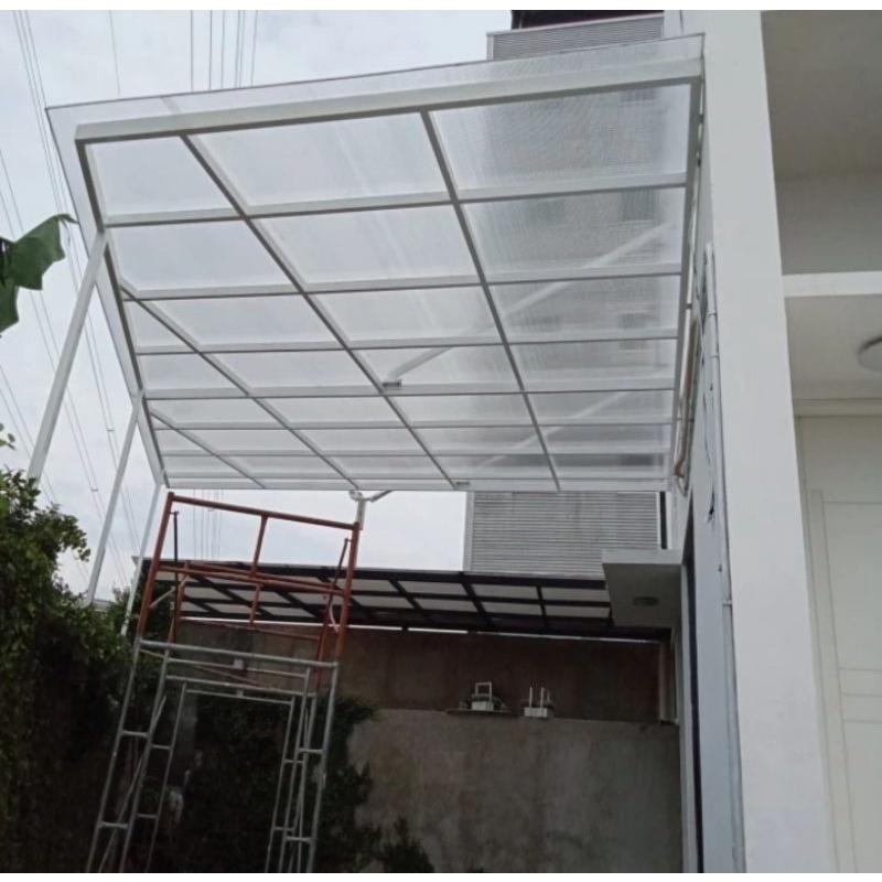 Jual Kanopi Polycarbonat Hollow Galvanis Shopee Indonesia