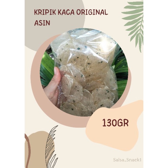 

KRIPIK KACA ORI DAUN JERUK 130gram