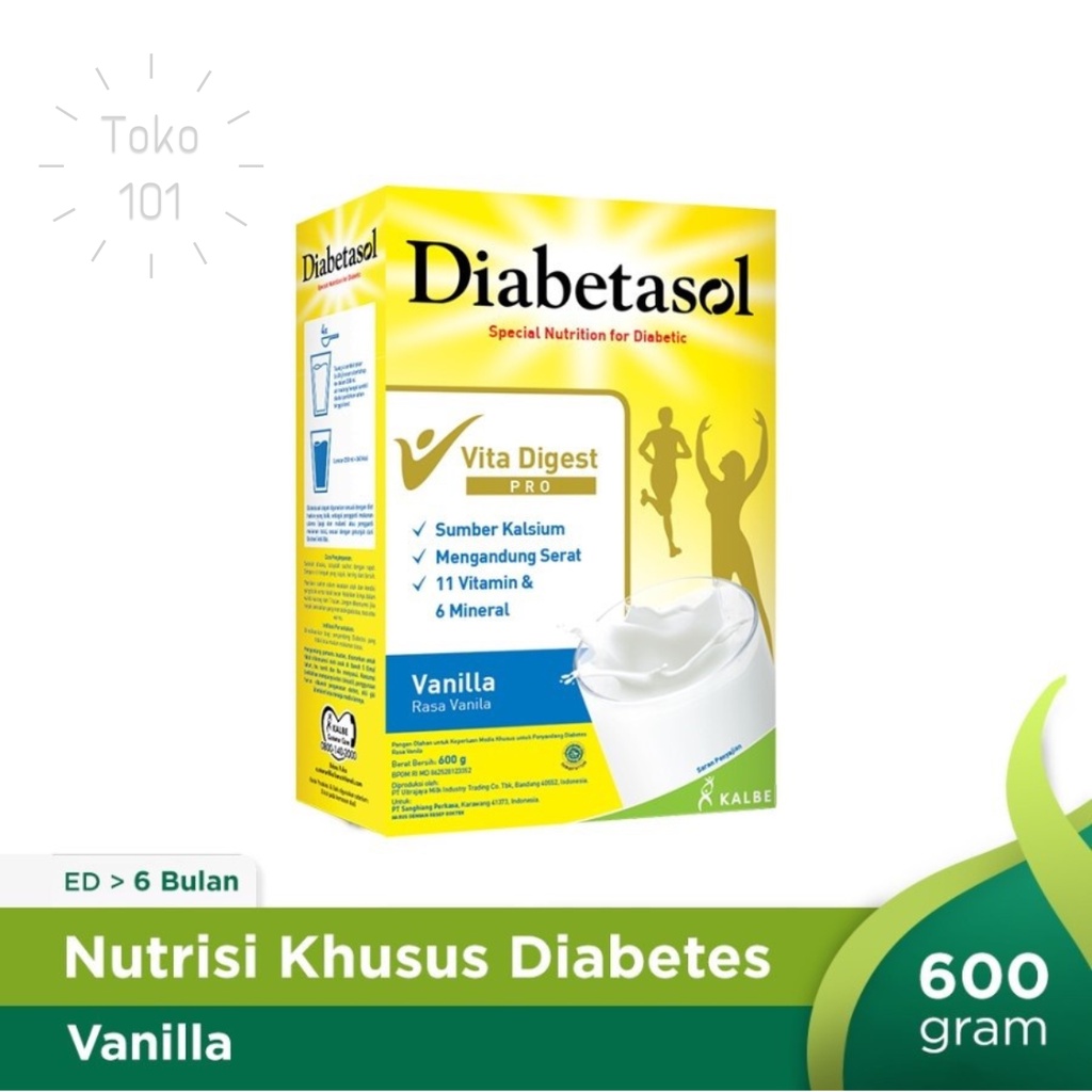 

Diabetasol Vanila 600gr