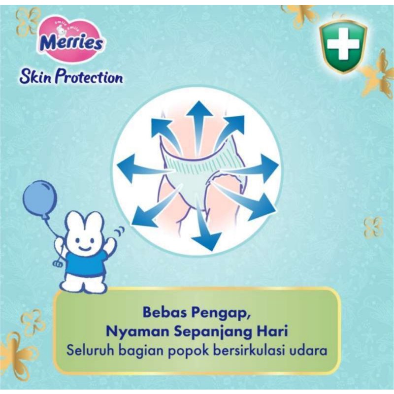 Merries Skin Protection Popok bayi Celana XL 42