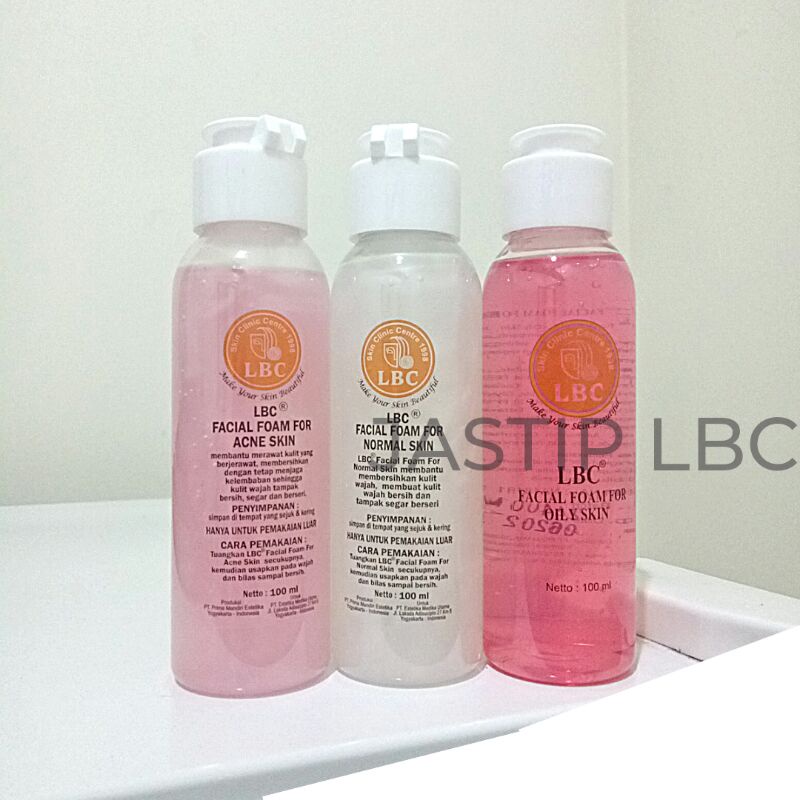 LBC Facial Wash (Acne, Oily, Normal) /Sabun Cuci Muka/LBC