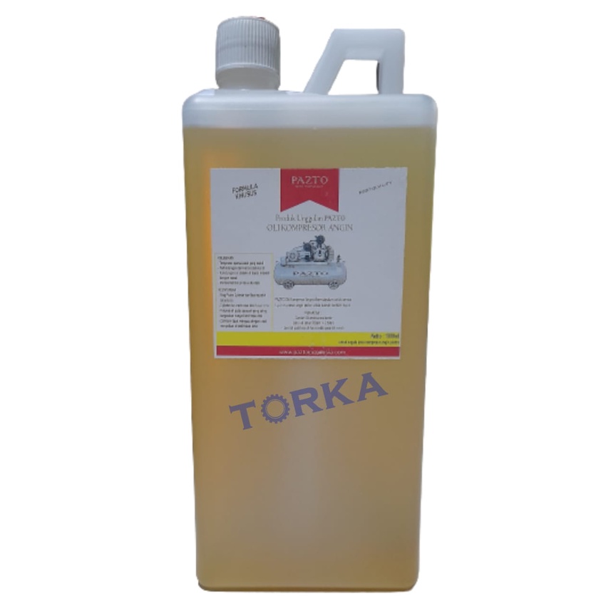 Oli Kompresor Angin PAZTO 1L / Torka