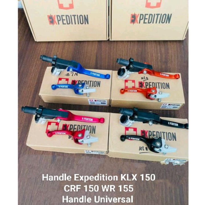 Handle Expedition KLX 150 DTracker 150 CRF 150 WR 155 set dudukan kopling Handle Universal