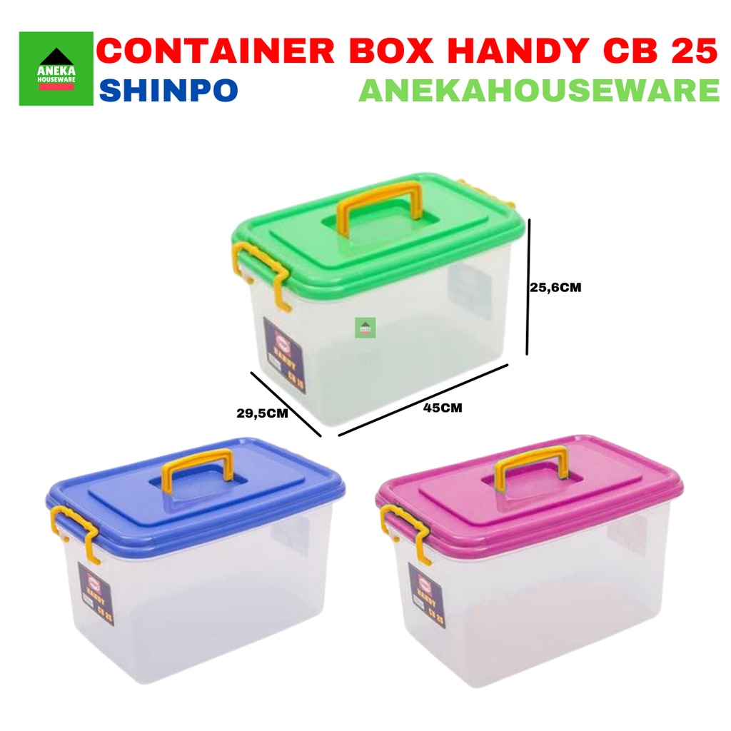 Container Box Handy 23Ltr 133-3 CB25 Shinpo