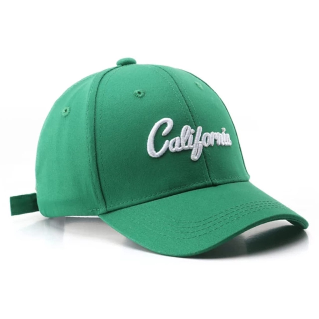 topi baseball Pria wanita Bahan rafel cap california