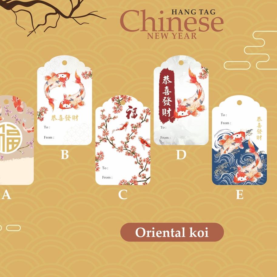 

ゑ Hangtag Chinese New Year Imlek Sincia Rabbit Label Tag Parcel Kado READY STOCK モ