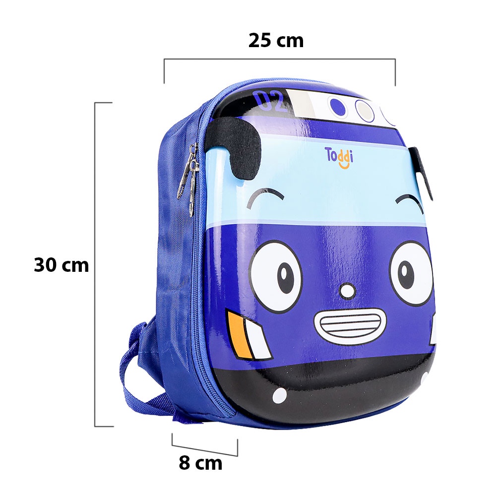 (PROMO) Tas Ransel Sekolah Anak Backpack Model Bus Tayo / Ransel Anak Murah / Tas Ransel Anak Karakter Tas Punggung Backpack Anak Sekolah TK SD Mini Motif Cartoon Import / Tas anak sekolah Paud / TK / as Ransel Sekolah Anak Backpack Model Bus Tayo