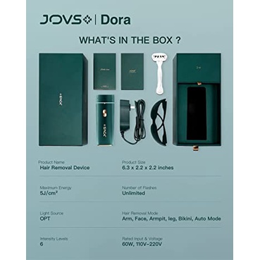 JOVS Dora Hair Remover Portable Mini Alat Penghilang Rambut 6172