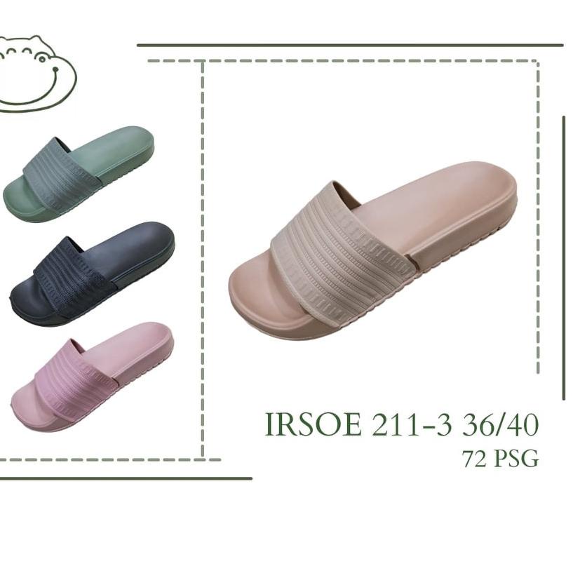 ±±± IR-211-3 IRSOE Sandal Selop Wanita / Sandal Karet Kokop Wanita Size 36-40