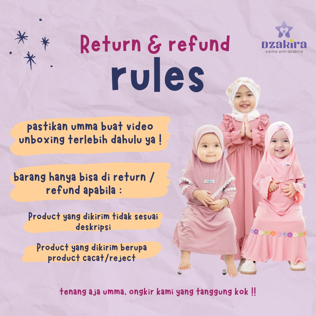 GAMIS BAYI 0-2thn RENDA BUNGA MELATI PELANGI KANAYA NAVY JERSEY TWIST PREMIUM ORIGINAL by DZAKIRA