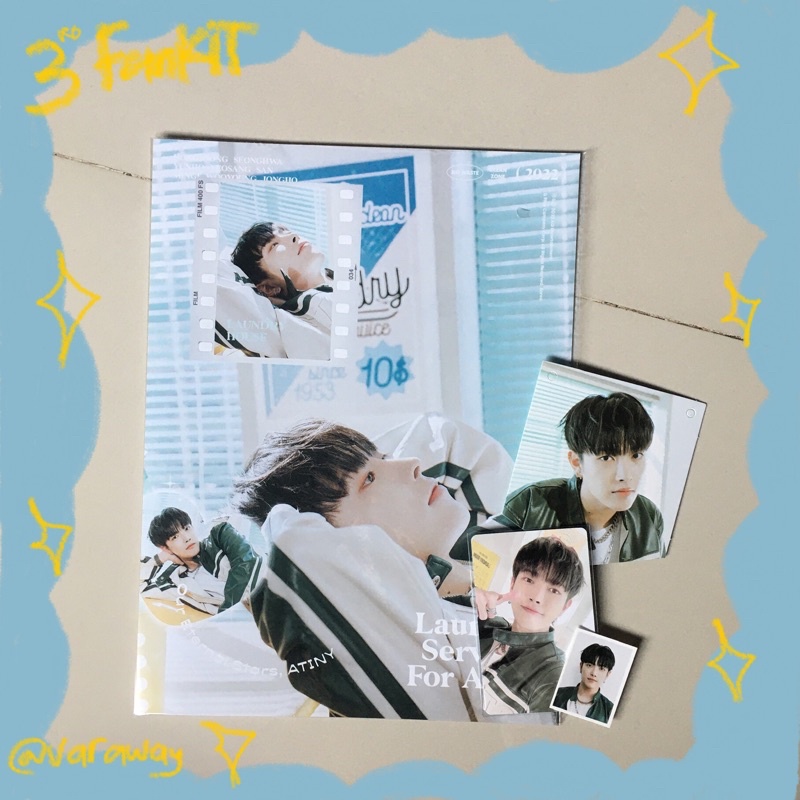 3rd FANKIT HJ SET ATEEZ