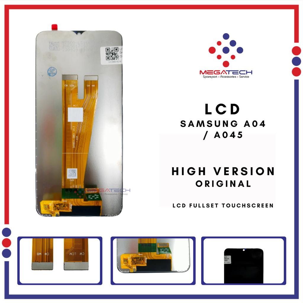 LCD Samsung A04 / A045 Fullset Touchscreen - ORI